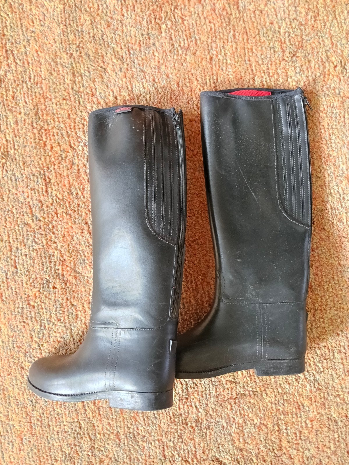 rijlaarzen mt 40 met rits, dames, Ophalen, Gebruikt, Ritssluiting, Dressuur