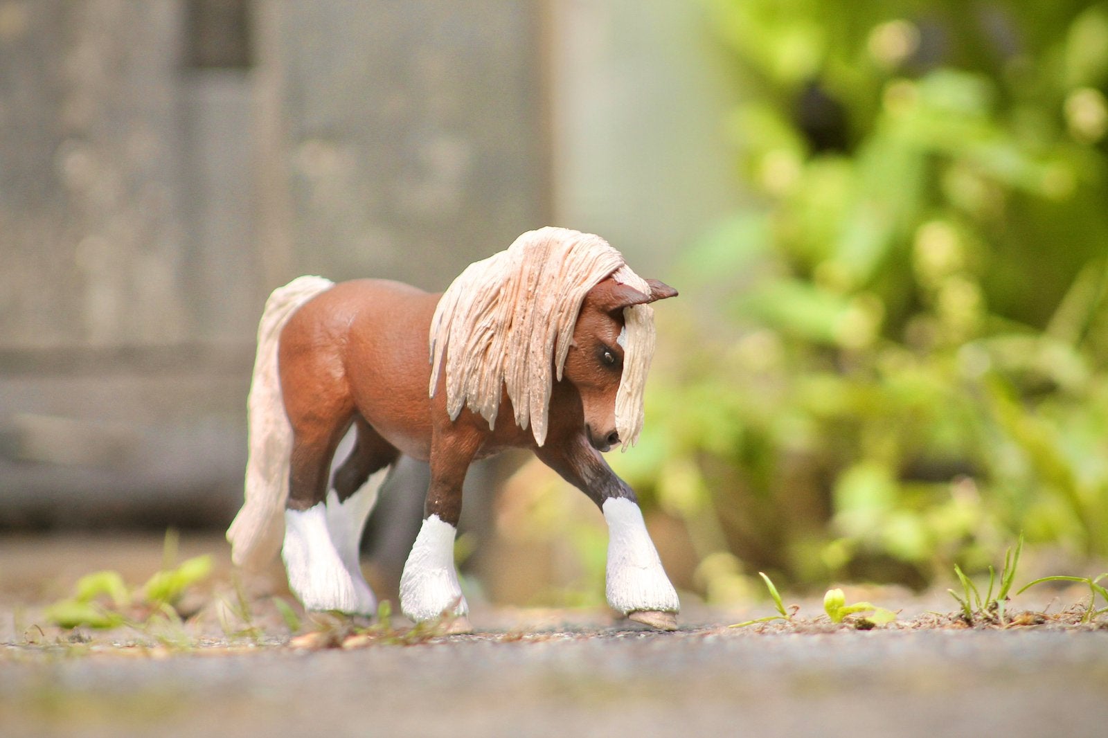 Schleich repaint custom, Verzamelen, Ophalen of Verzenden, Zo goed als nieuw, Paard, Beeldje of Figuurtje