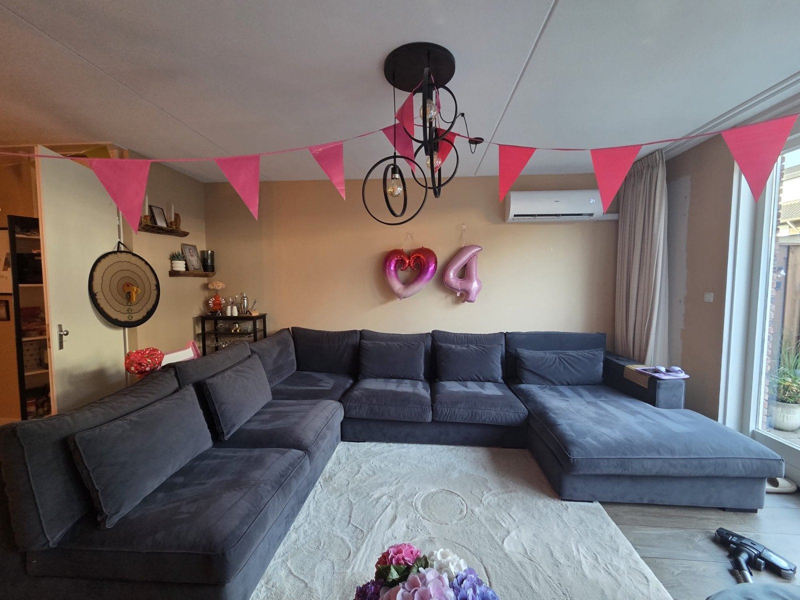 Hoekbank Annabelle room108 - met garantie nog., Huis en Inrichting, Banken | Bankstellen, Ophalen, Lounge, Hoekbank, 300 cm of meer