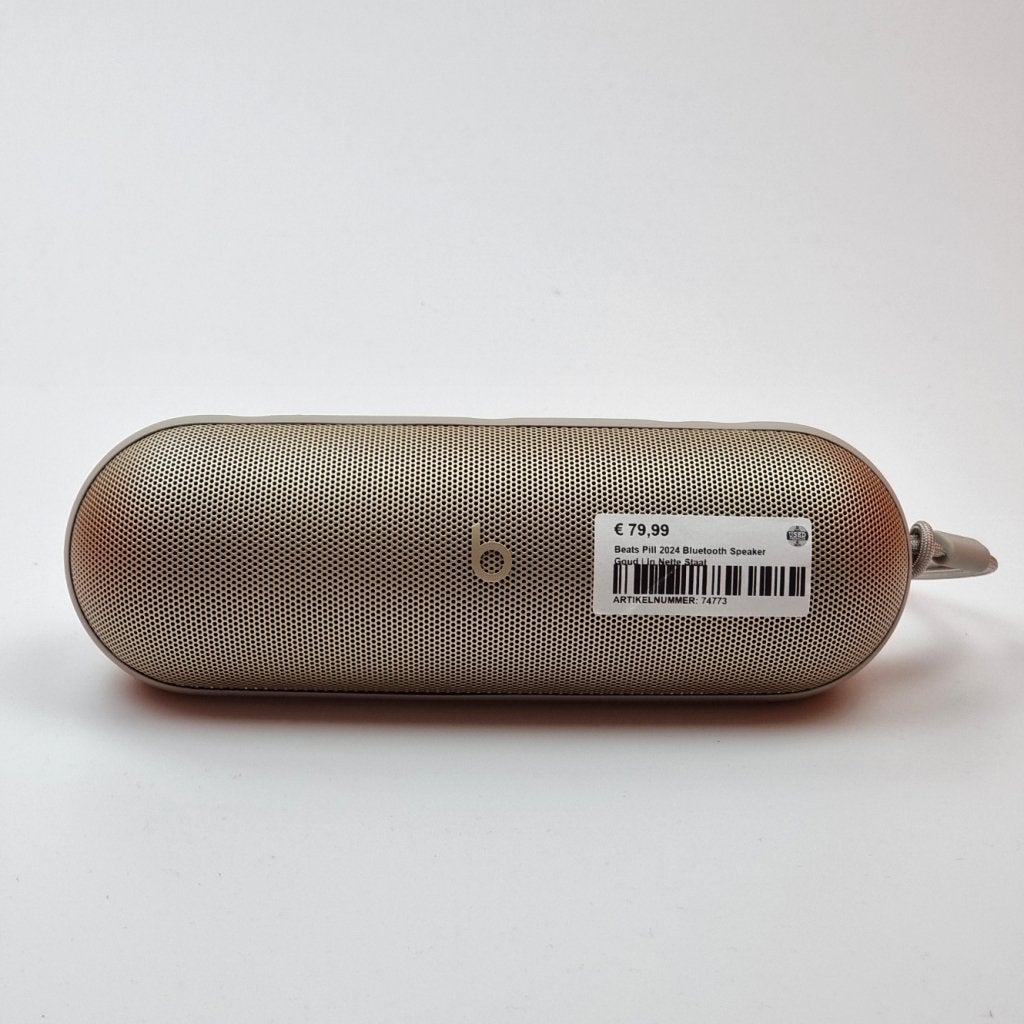 Beats Pill 2024 Bluetooth Speaker Goud | In Nette Staat, Beats, Zo goed als nieuw, Support@beats.com, Beats Electronics LLC
Beats by Dr. Dre
8600 Hayden Place
Culver City, CA 90232
United States
