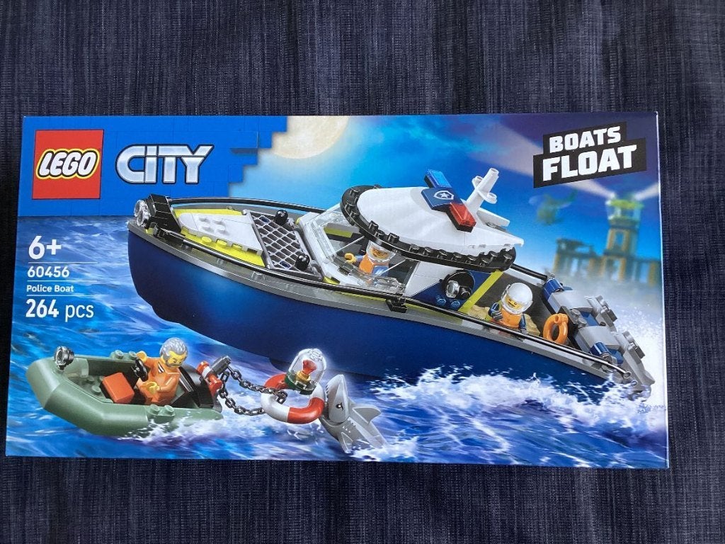 NIEUW Lego City Politieboot (60456), Kinderen en Baby's, Speelgoed | Duplo en Lego, City, Ongeopend/sealed, Lego, Nieuw