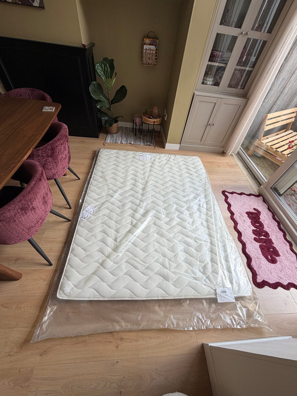 Gloednieuwe topper 160x200 cm - Ongebruikt in verpakking, Ophalen, Matras, 200 cm, 160 cm