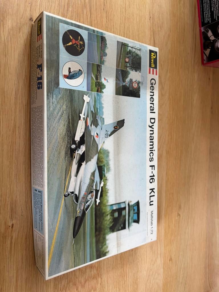 Revell General Dynamics F-16 Klu 1/72 H-219, Ophalen, Zo goed als nieuw, 1:72 tot 1:144, Revell