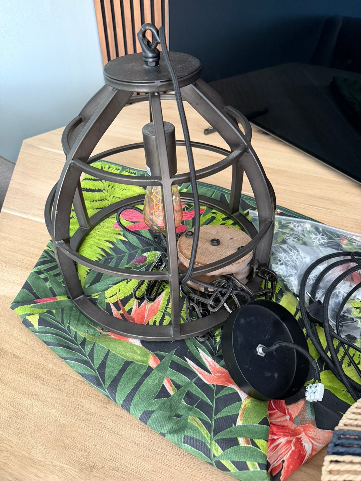 Hanglampen voor in de woonkamer! PTMD style, Ophalen, Zo goed als nieuw