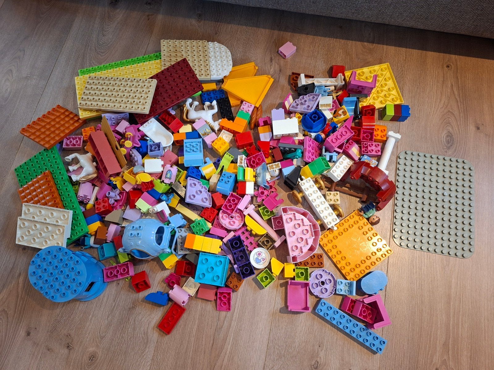 Grote partij LEGO Duplo blokken en onderdelen, Kinderen en Baby's, Ophalen, Gebruikt