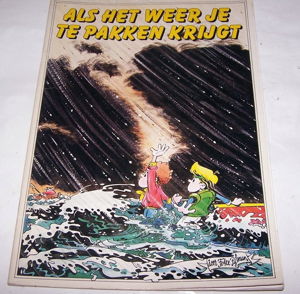 Als het weer je te pakken krijgt-vintage uitgave Rabobank., Ophalen of Verzenden, Zo goed als nieuw