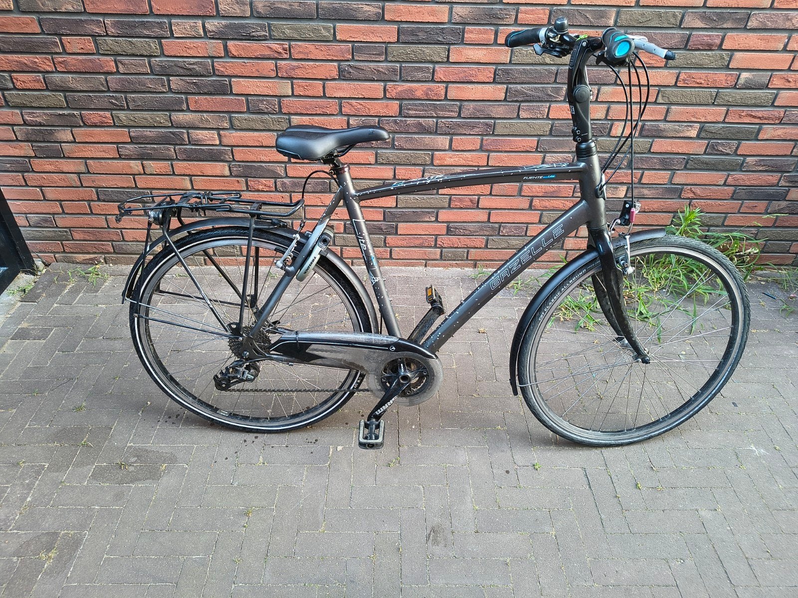 Gazelle Fuente lite herenfiets, Fietsen en Brommers, Fietsen | Heren | Herenfietsen, Ophalen, Gebruikt, Versnellingen, 57 tot 61 cm
