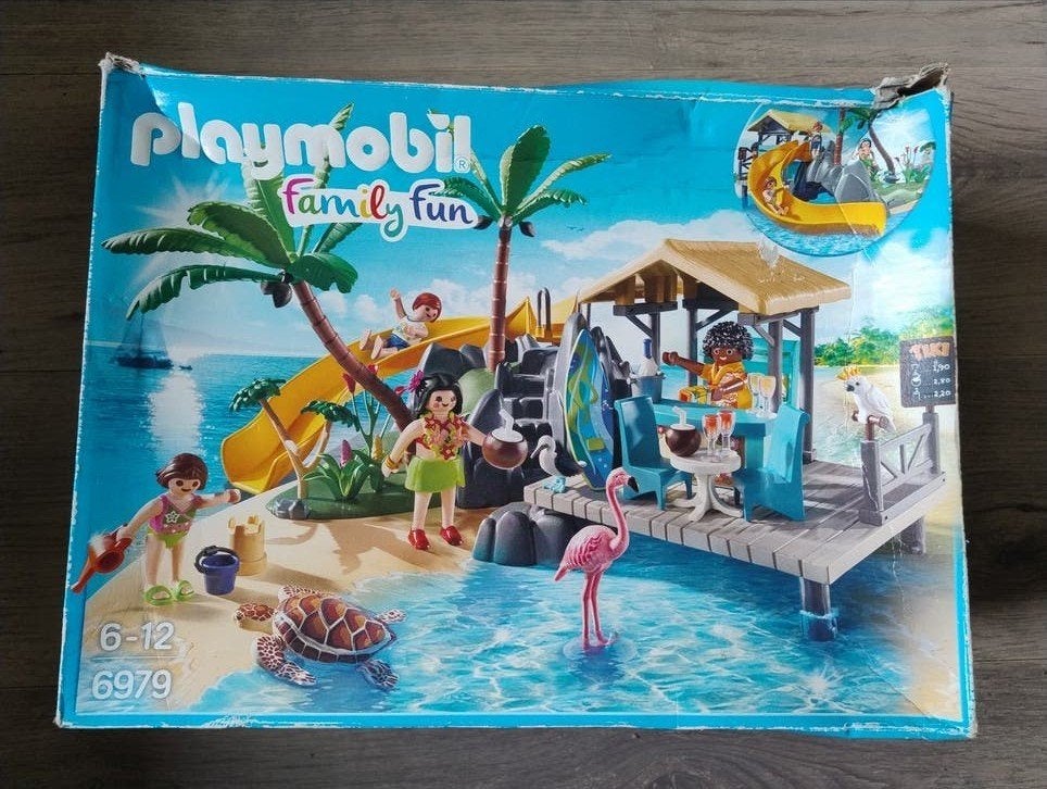 Playmobil 6979 Zee Strand Vakantie met doos, Kinderen en Baby's, Speelgoed | Playmobil, Gebruikt, Complete set, Overige typen
