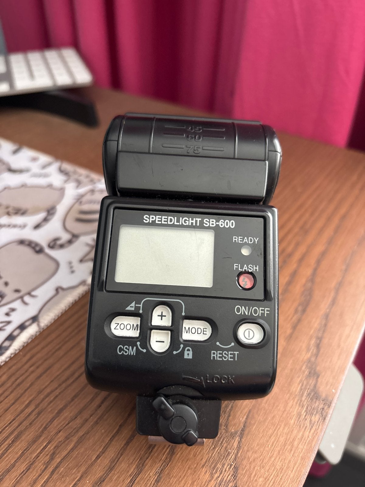 Nikon Speedlight SB-600 flitser, Audio, Tv en Foto, Fotografie | Flitsers, Ophalen of Verzenden, Zo goed als nieuw, Nikon, Kantelbaar
