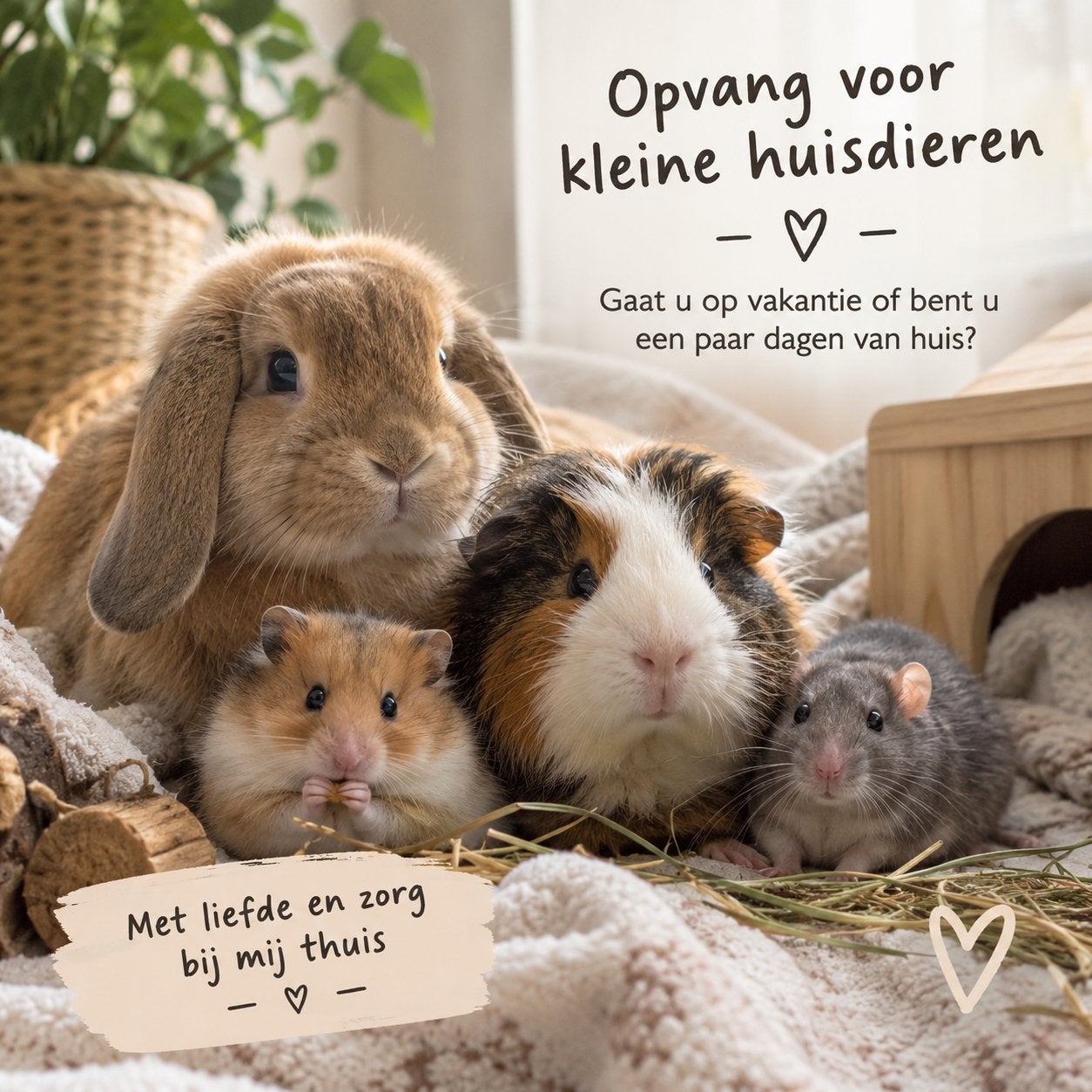 Opvang voor kleine huisdieren, Ophalen