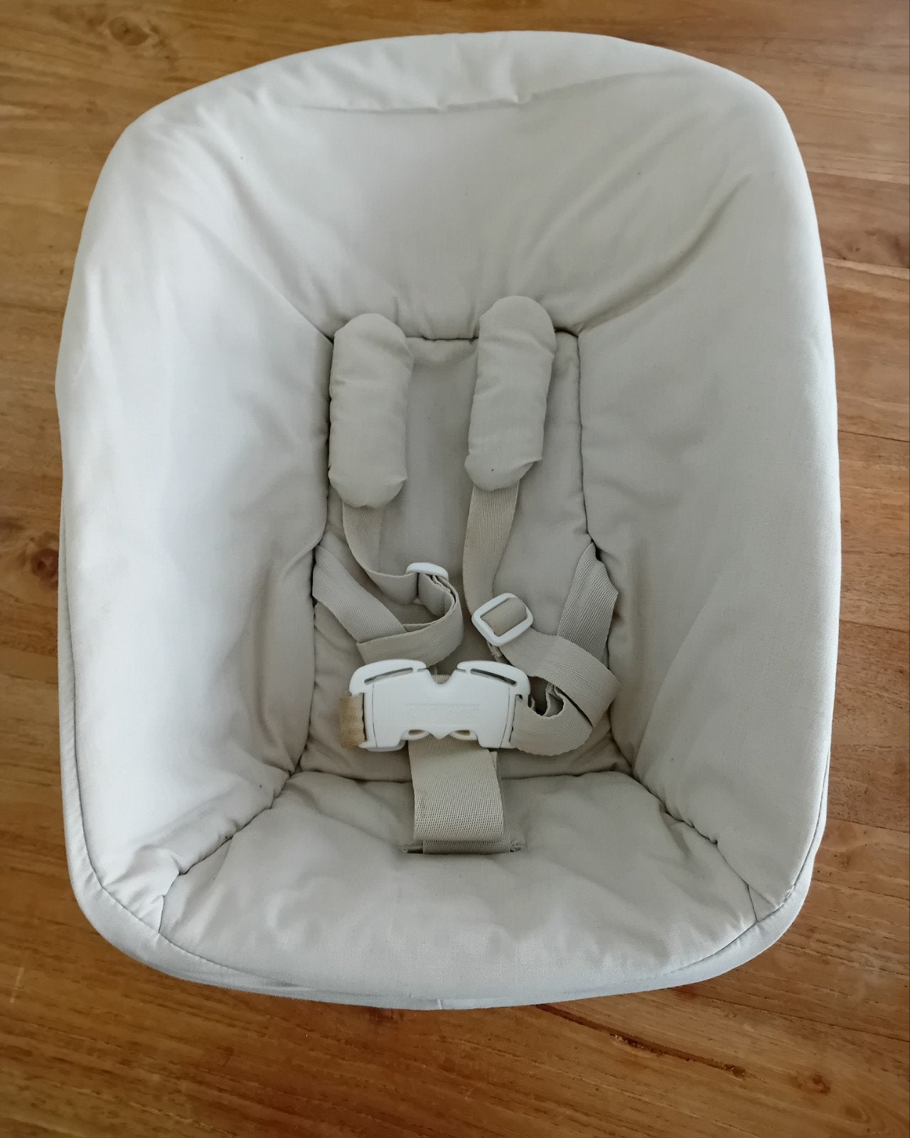 Stokke Newborn set, Ophalen of Verzenden, Gebruikt, Meegroeistoel, Gordel(s)