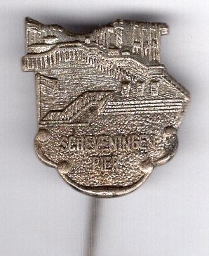 Pier Scheveningen zilverkleurig speldje ( U_516), Verzenden, Nieuw, Stad of Land, Speldje of Pin