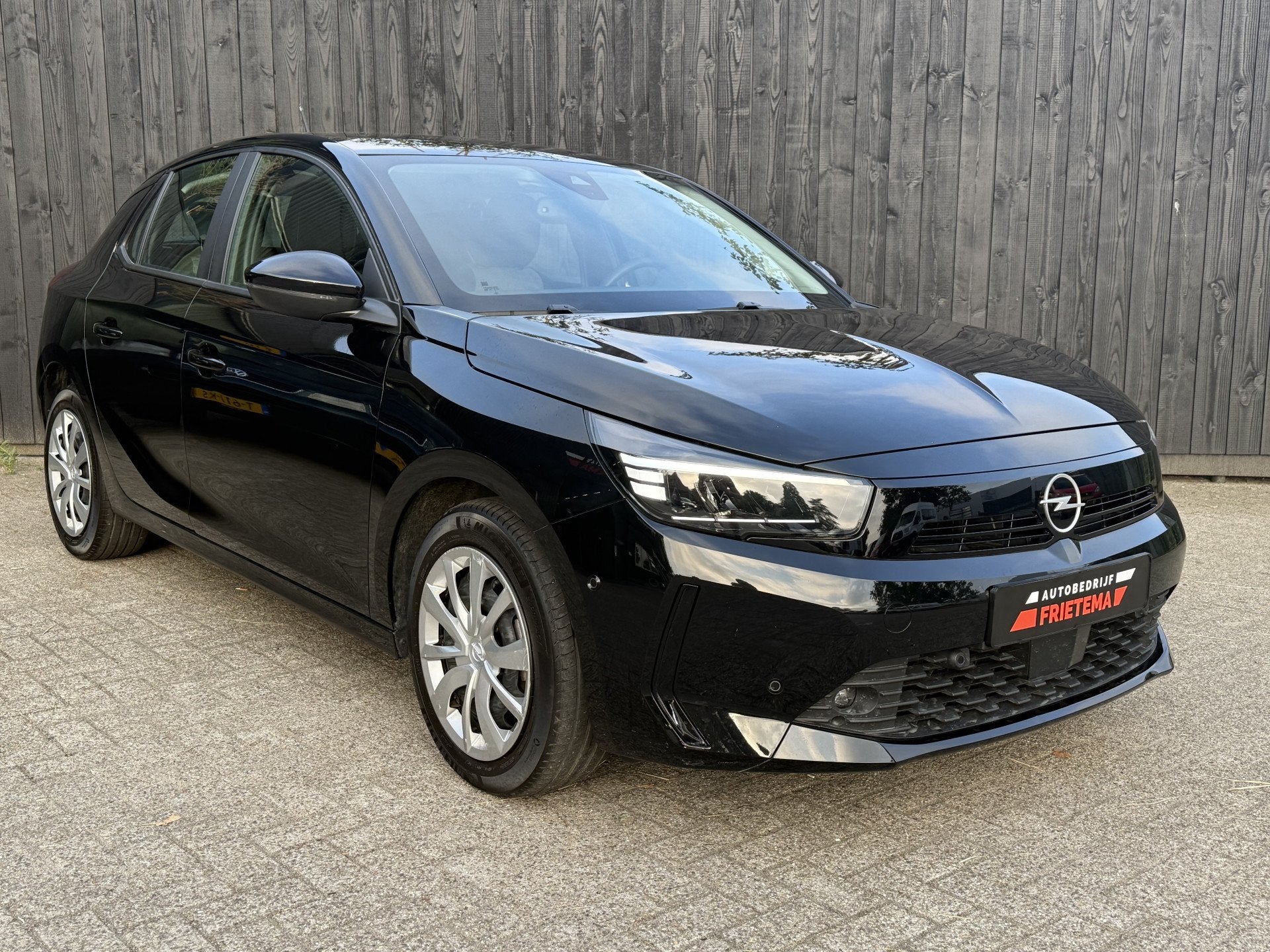 Opel Corsa 1.2 Turbo Edition (bj 2025), Auto's, Voorwielaandrijving, 12 maanden, Gebruikt, Zwart