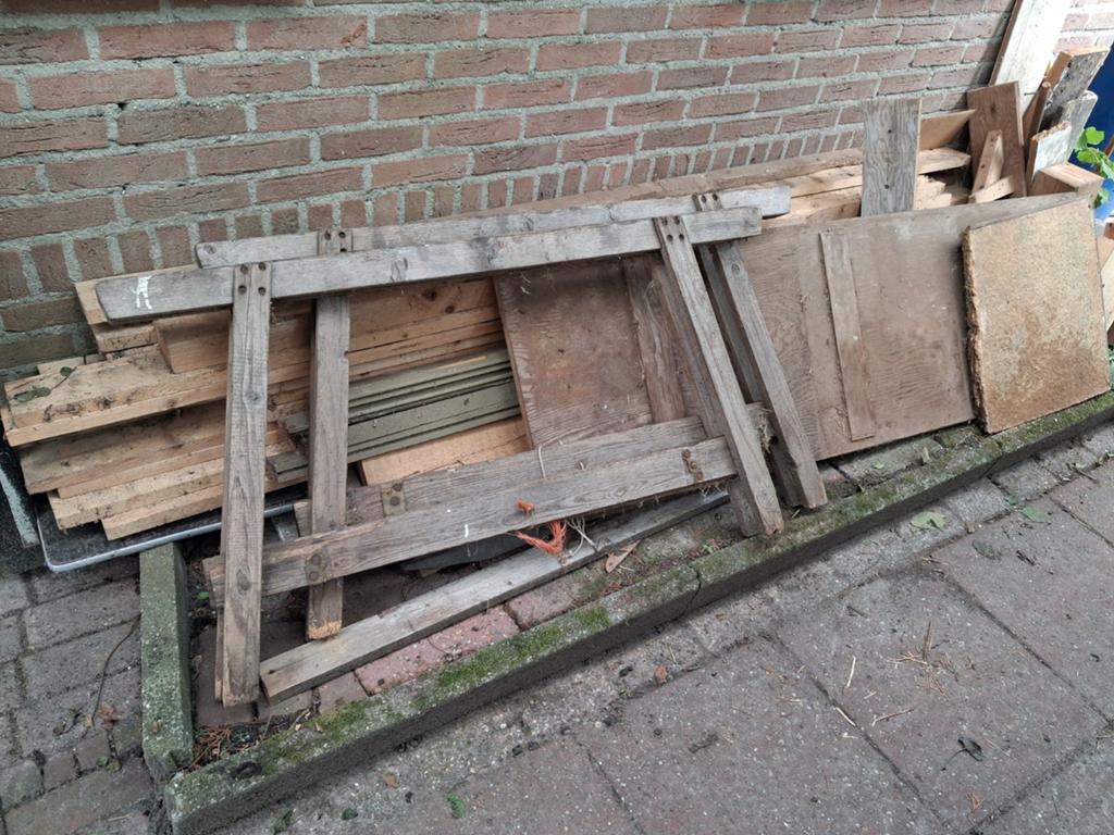 Brandhout gratis ophalen, Tuin en Terras, Minder dan 3 m³, Ophalen