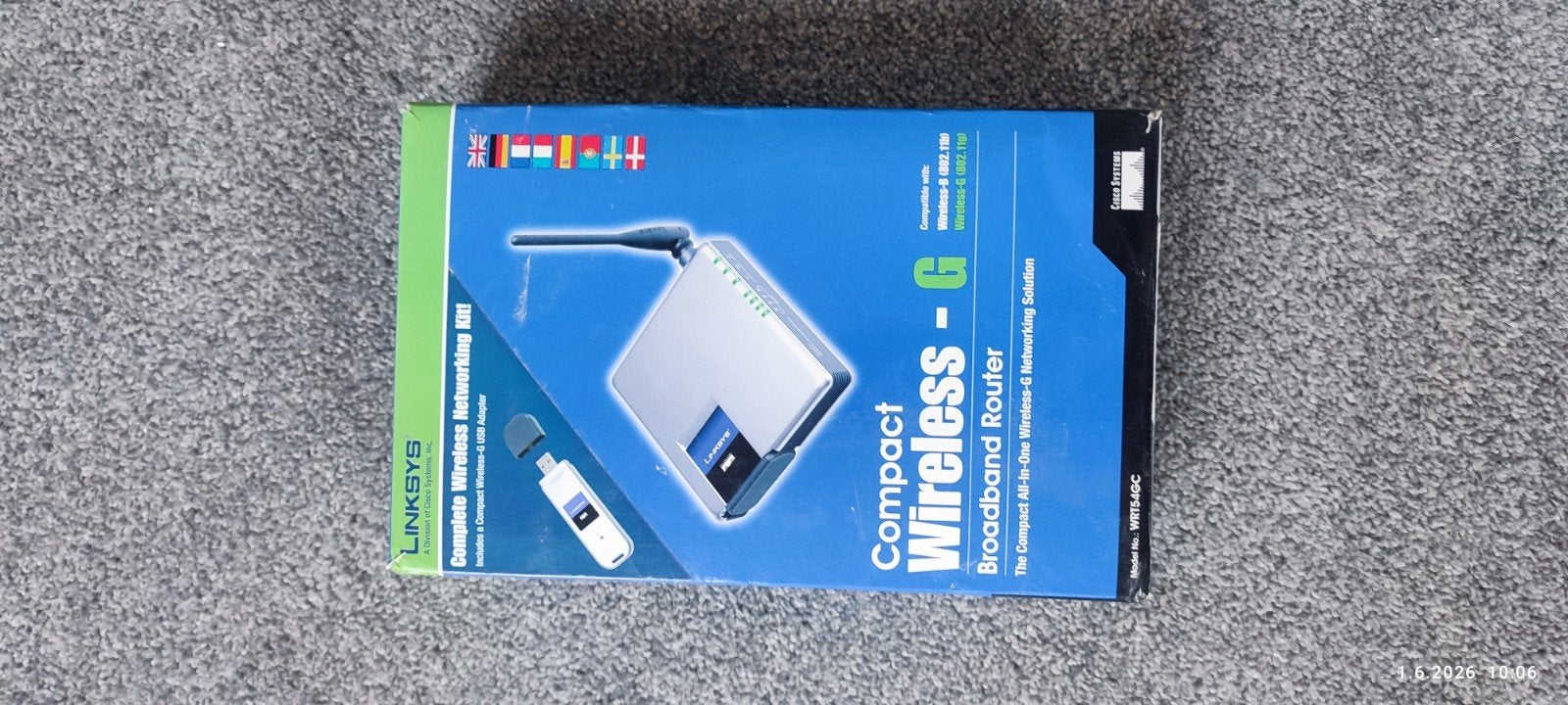 Linksys Wireless-G Broadband Router - Compact & Compleet, Ophalen of Verzenden, Zo goed als nieuw, Router, Linksys