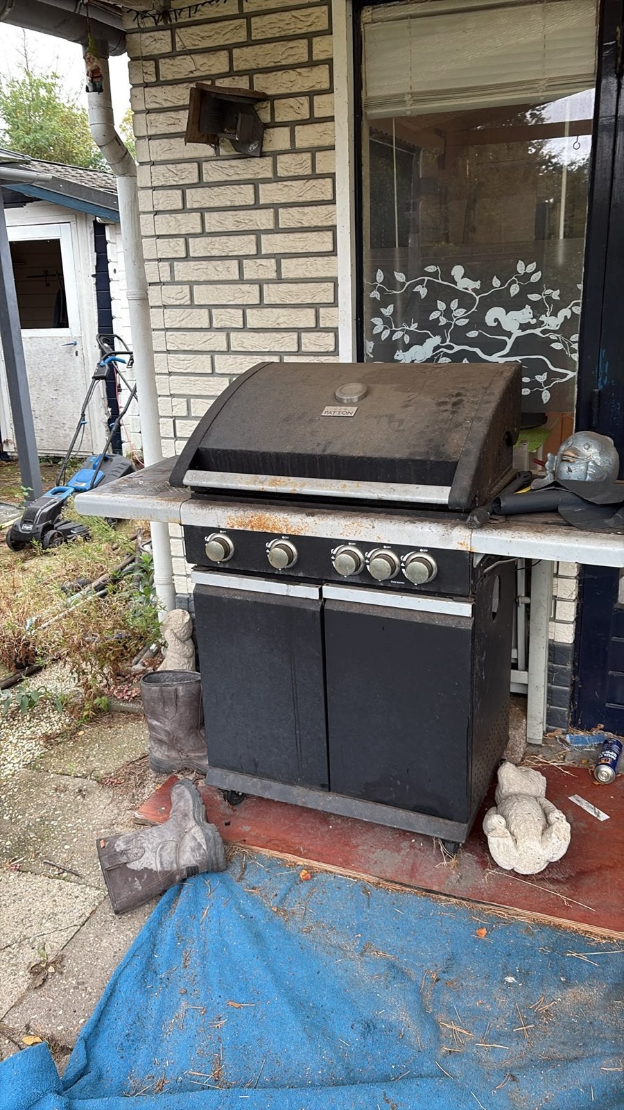 Patton Gasbarbecue - Gebruikt, Tuin en Terras, Ophalen, Gebruikt