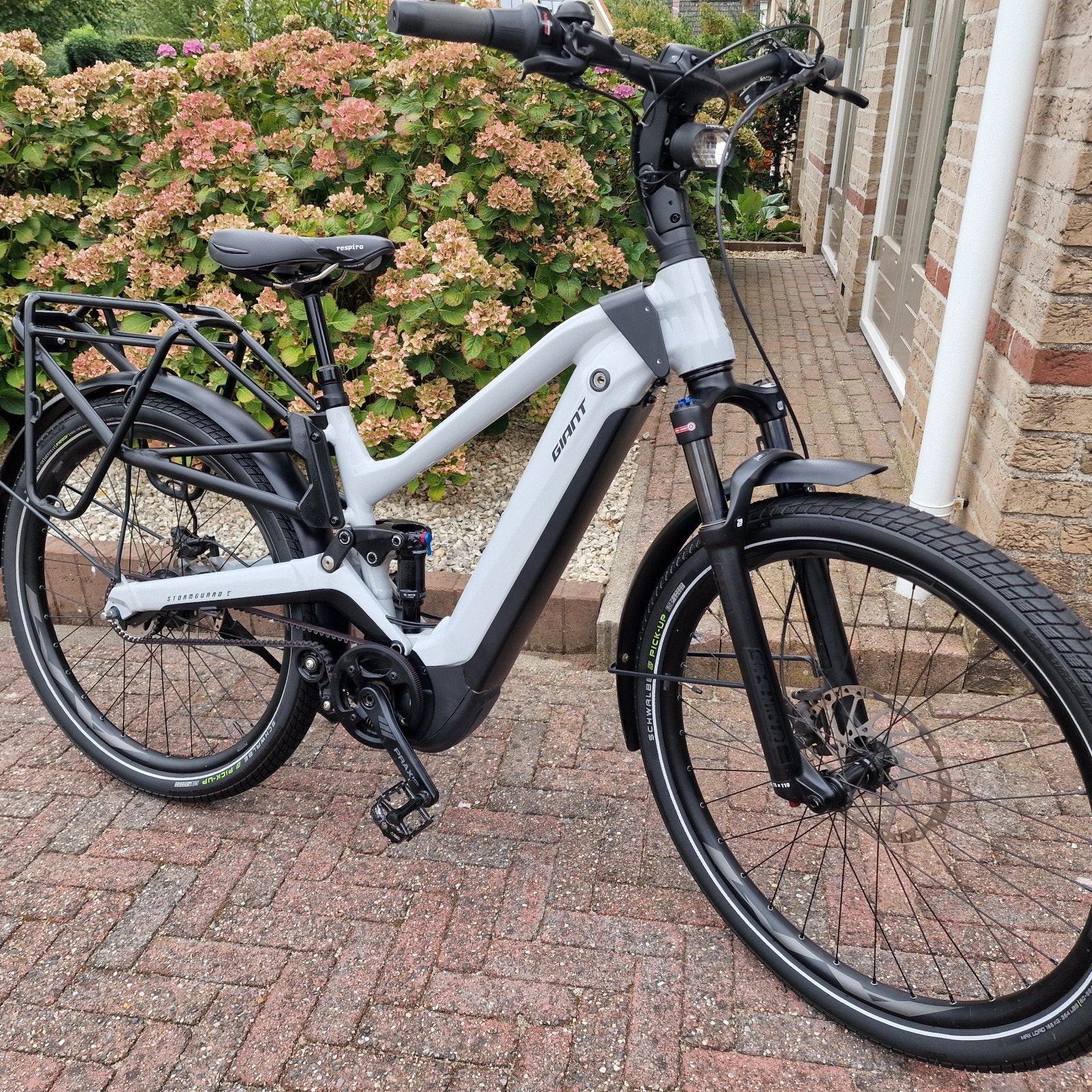 Unieke kans, Giant Stormguard E+2 belt aandrijving 811 Wh!, Ophalen, Giant, Zo goed als nieuw, 51 tot 55 cm