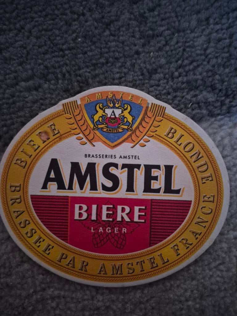 Amstel Bierviltje - Biere Blonde - Frankrijk Export, Ophalen of Verzenden