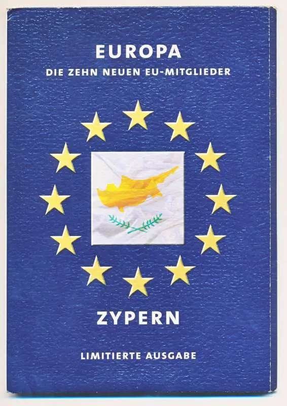 Cyprus gelimiteerde muntset 2004, Ophalen of Verzenden, Overige landen, Setje