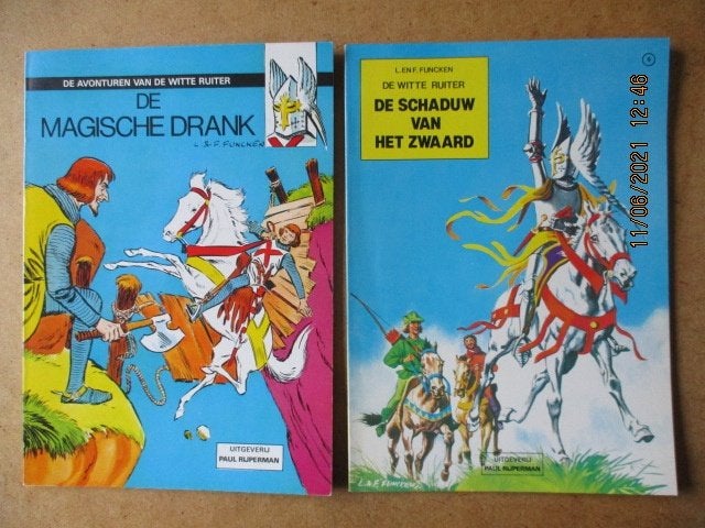 adv4261 de witte ruiter, Boeken, Eén stripboek, Ophalen, Gelezen