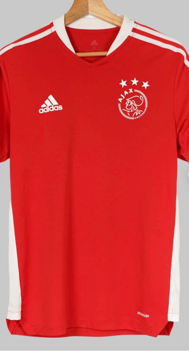 Ajax 21/22 shirt, Verzenden, Zo goed als nieuw, Voetbal, Rood