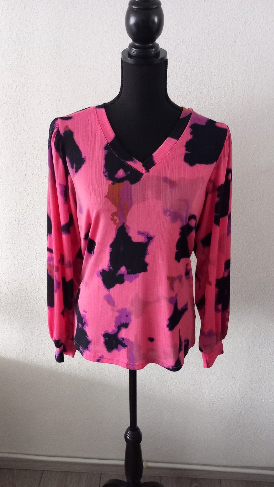 PRACHTIG KLEURRIJK *NORAH* SHIRT LANGE MOUWEN/BLOUSE. NIEUW!, Nieuw, Ophalen of Verzenden, NORAH., Roze