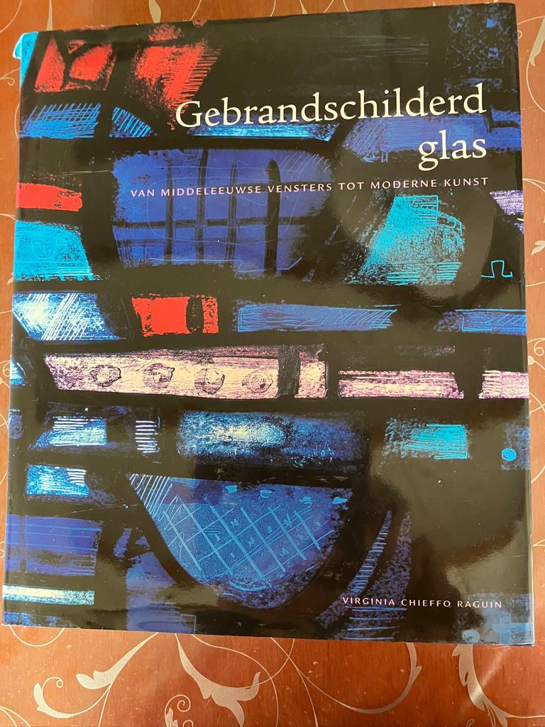 Boek, Gebrandschilderd glas, Ophalen of Verzenden, Zo goed als nieuw, Schilder- en Tekenkunst, Virginia Chieffo Raquin