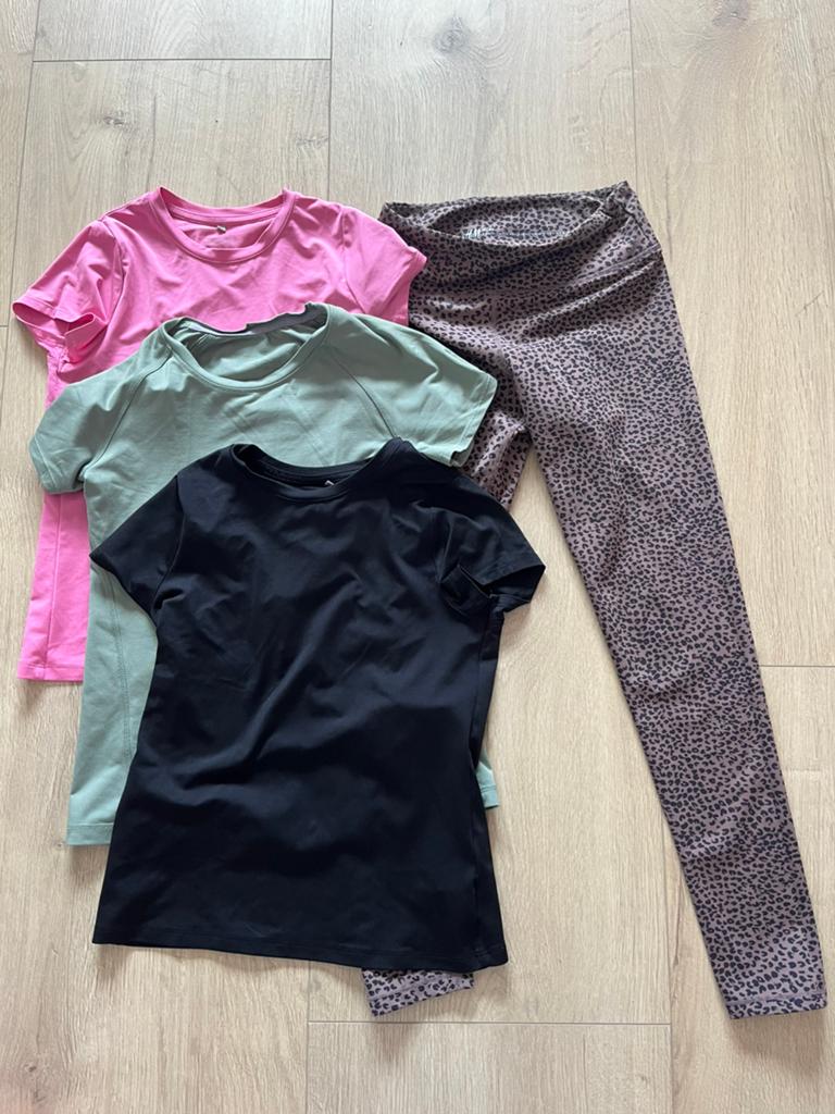 Sportkledingpakket meisje H&M mt 146/152, Kinderen en Baby's, Kinderkleding | Maat 146, Ophalen of Verzenden, Gebruikt, Meisje