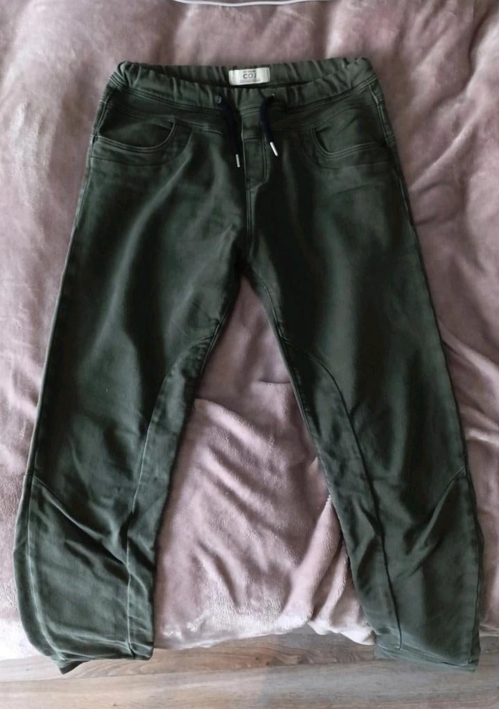 COJ Mila khaki dames broek jeans groen maat M, Maat 38/40 (M), COJ, Nieuw, Ophalen of Verzenden