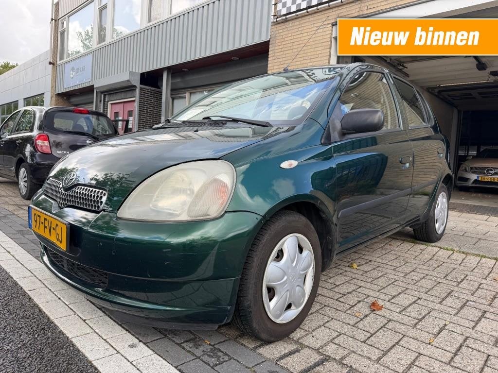 Toyota YARIS 1.3-16V VVT-i Sol 5drs KOUDE AIRCO RIJDT GOED N, Auto's, 1299 cc, Gebruikt, 31 €/maand, 4 cilinders