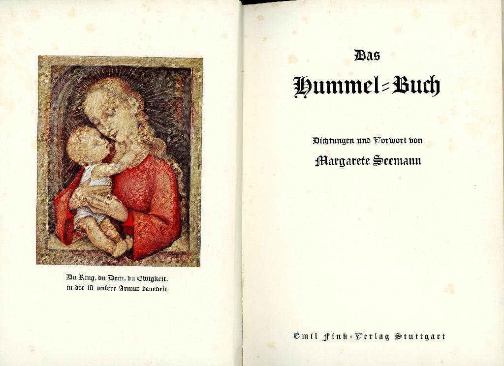 ZELDZAME 1e Editie: Das Hummel-Buch (1934) - Berta Hummel, Ophalen of Verzenden, Gebruikt, Hummel