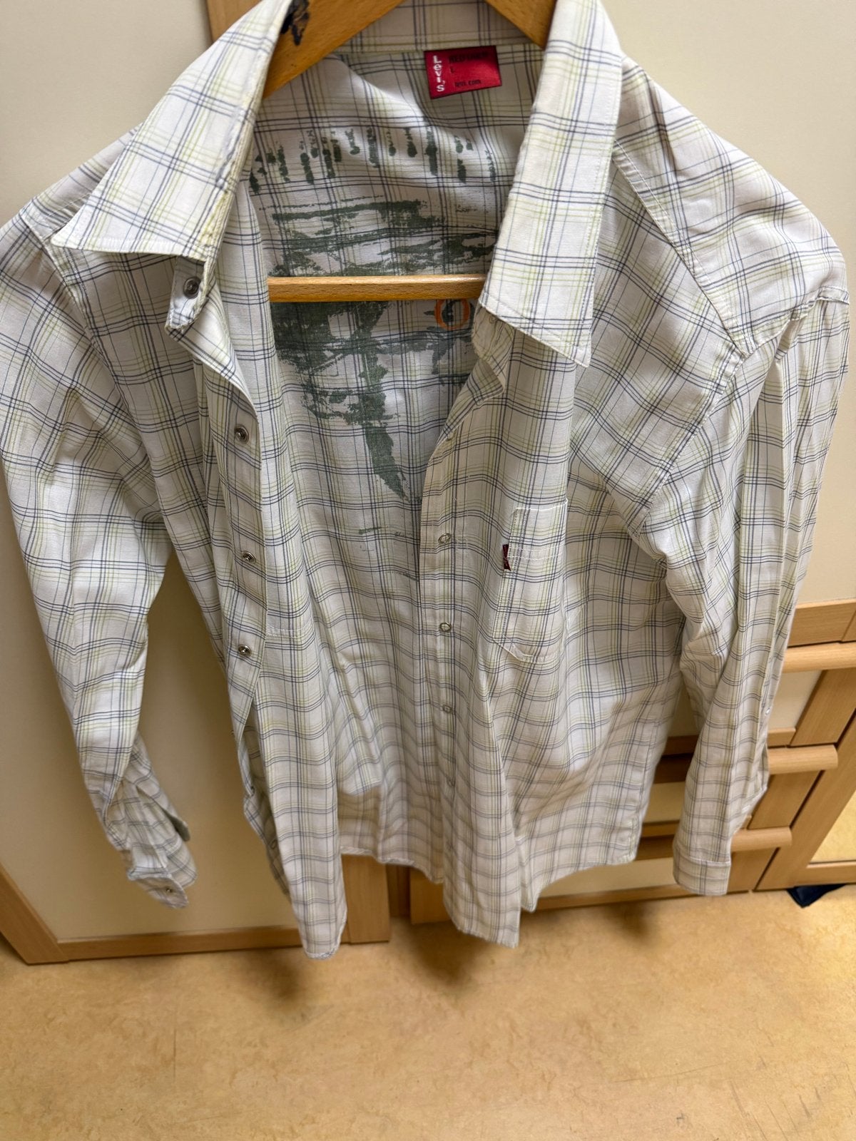 Mooi Levis overhemd maat L in zeer goede staat, Kleding | Heren, Overhemden, Ophalen of Verzenden, Zo goed als nieuw, Meerkleurig