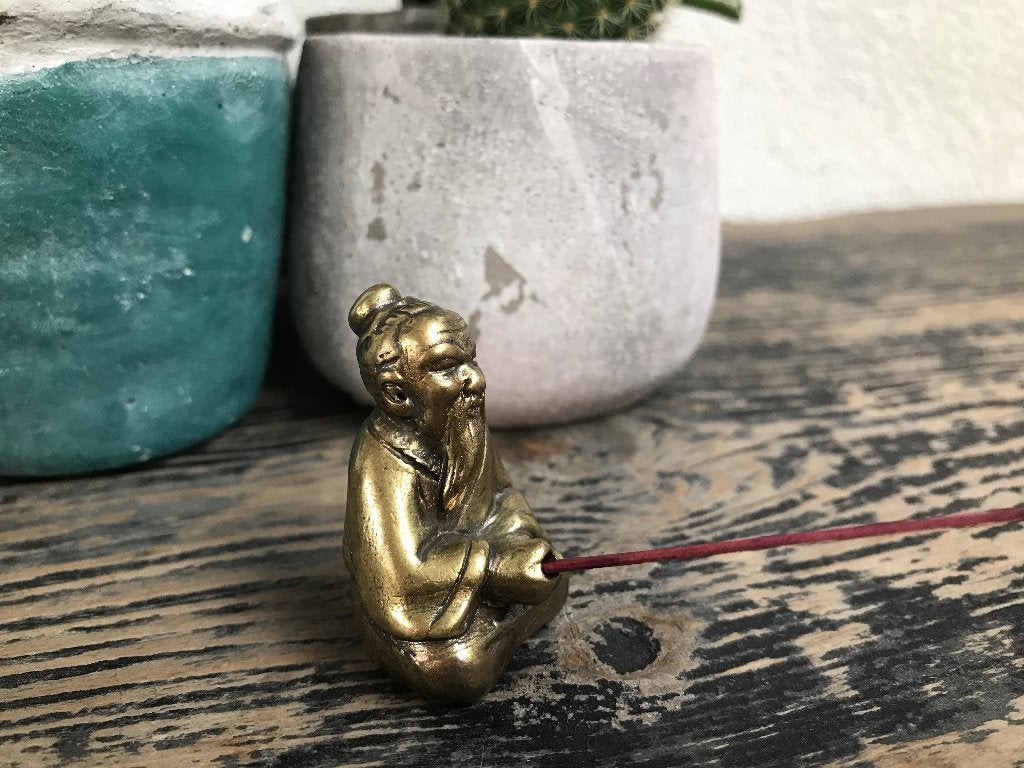 Chinese Dao De Jing van Laozi wierook houder wierookbrander, Huis en Inrichting, Verburgt Vintage, Geurverspreider, Nieuw, Ophalen of Verzenden
