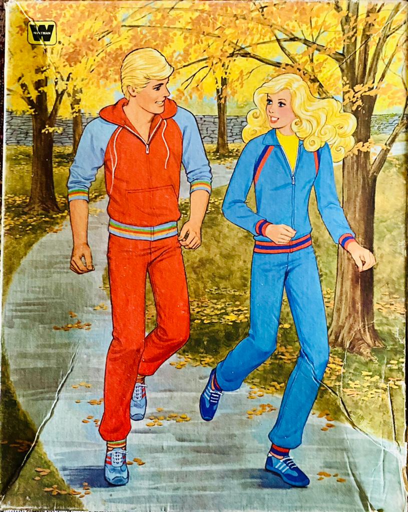 Vintage Barbie  puzzel van Whitman.🧩Mattel, Ophalen of Verzenden, Zo goed als nieuw