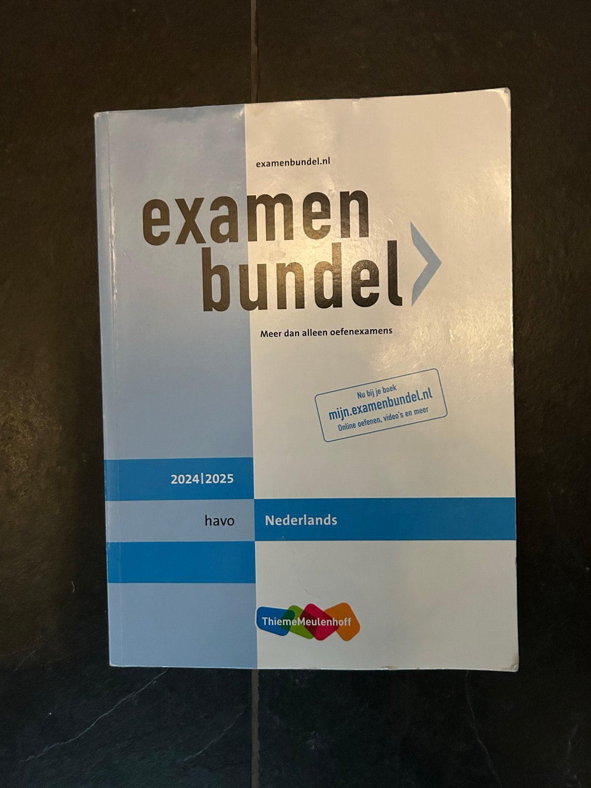 Examenbundel Havo Nederlands 2024/2025, Ophalen of Verzenden, Alpha, Zo goed als nieuw, Overige niveaus