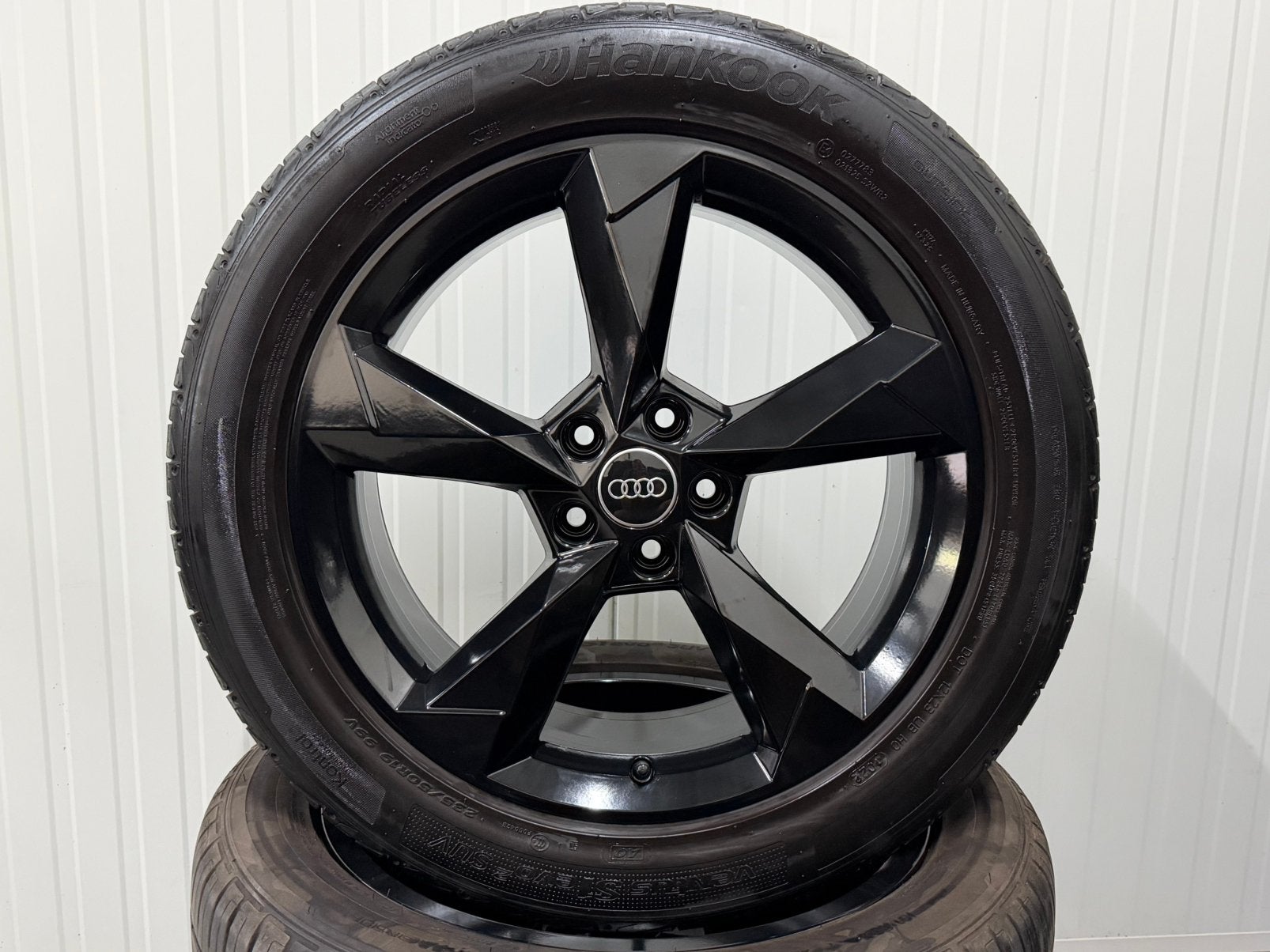 19” INCH AUDI Q3 Velgen Origineel Zwart Zomer 5x112, 19 inch, Banden en Velgen, Ophalen of Verzenden, 235 mm