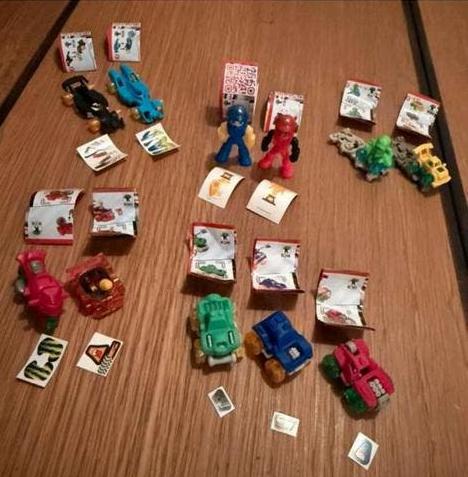 Kinder Surprice Gamma KS T1 Racing, Ophalen of Verzenden, Zo goed als nieuw, Hardplasticfiguren