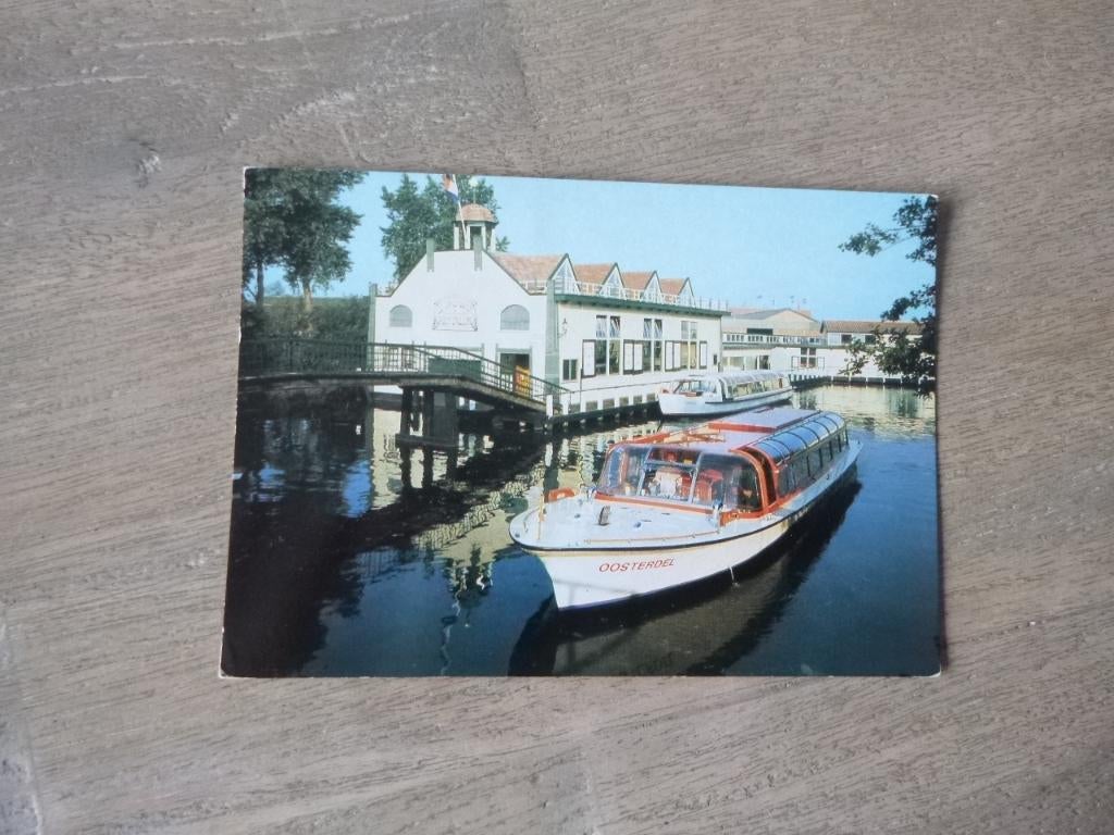 Broek op Langedijk, veiling museum/boot 1987, Verzamelen, Ansichtkaarten | Nederland, Verzenden, 1980 tot heden, Gelopen, Noord-Holland