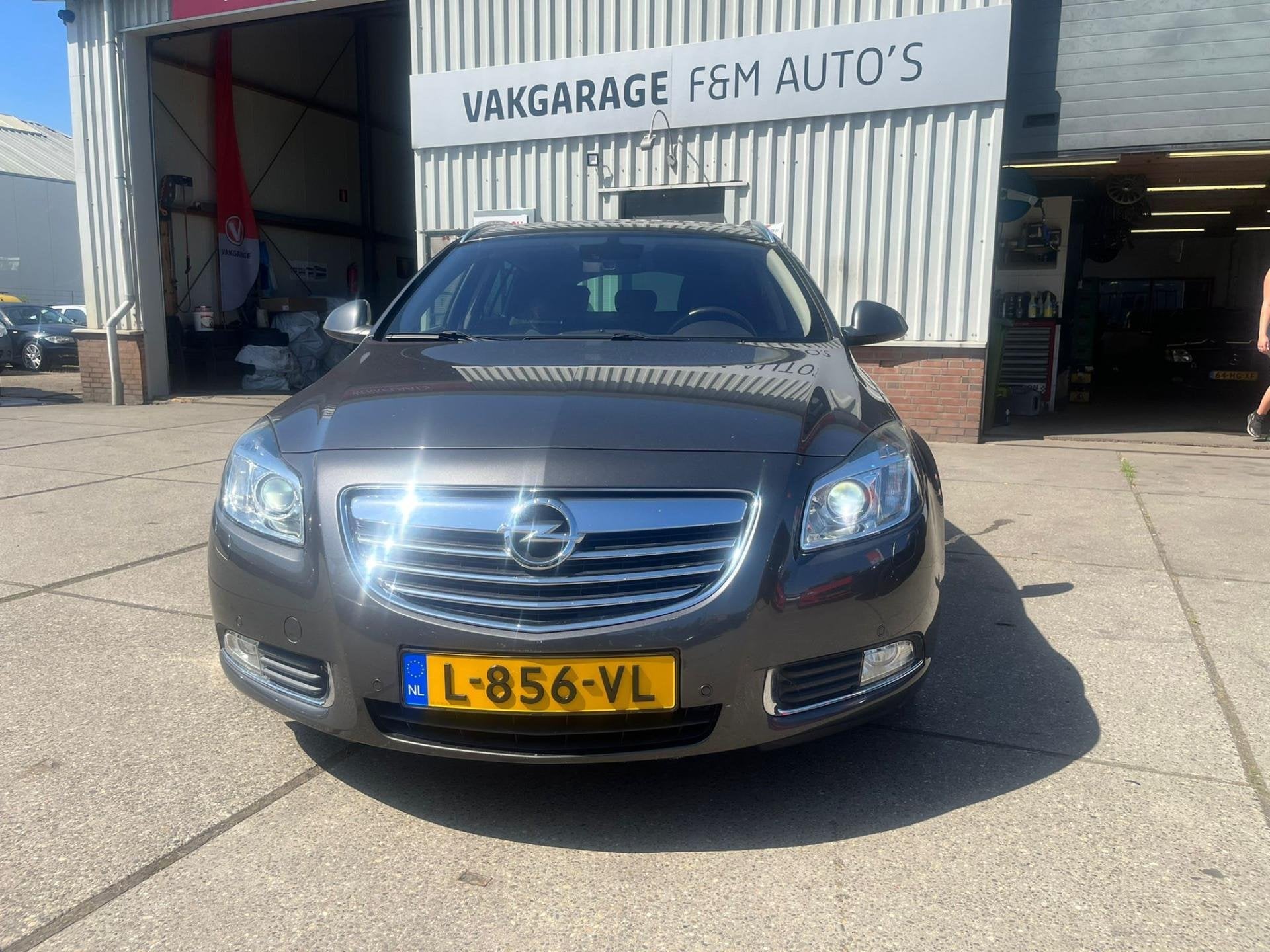 Opel Insignia Sports Tourer 2.8 T Cosmo 4x4 bomvol 260pk, Auto's, Opel, Automaat, Euro 5, Gebruikt, Leder en Stof