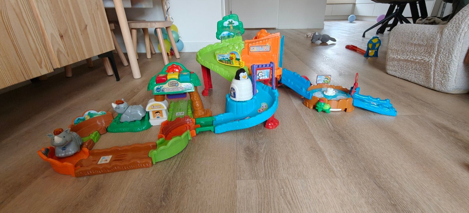 VTech Zoef Zoef Dieren Speelset met Geluid en Licht, Ophalen, Gebruikt, Overige typen, Met licht