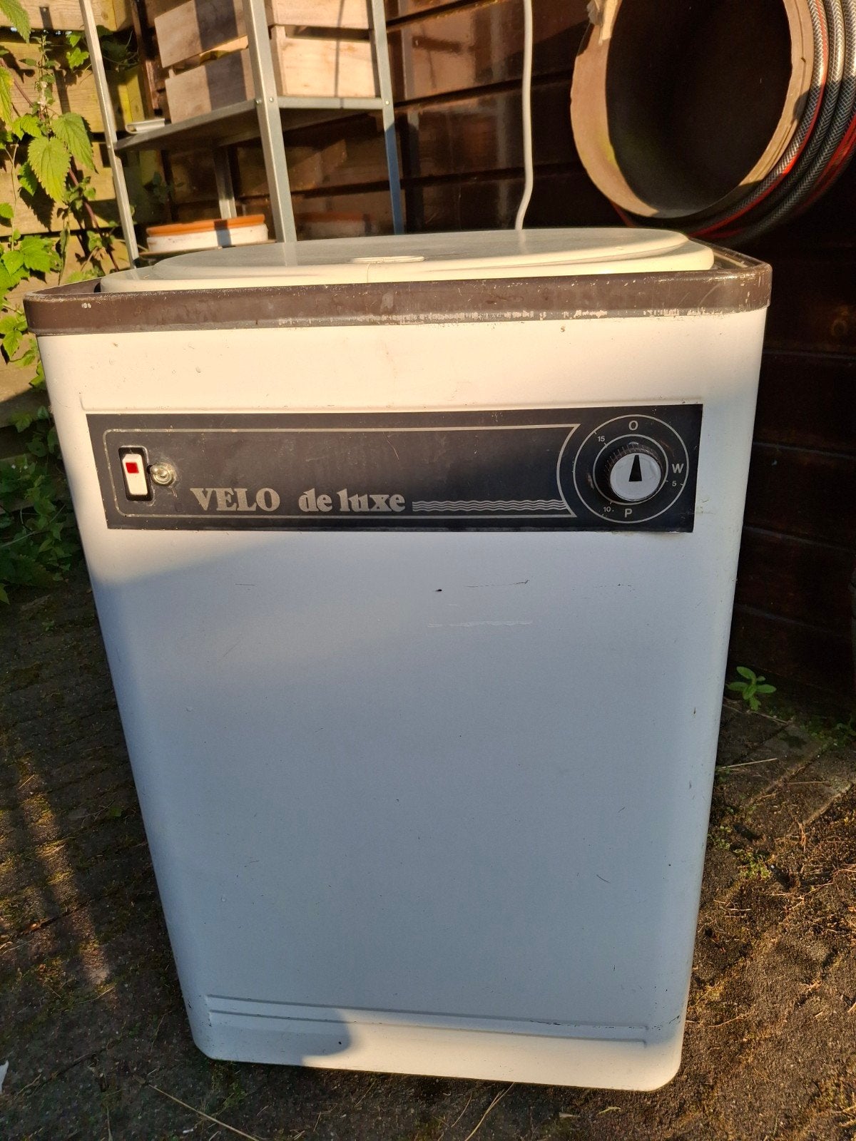 Vintage VELO de Luxe Bovenlader Wasmachine, Ophalen, Minder dan 4 kg, Bovenlader, 85 tot 90 cm