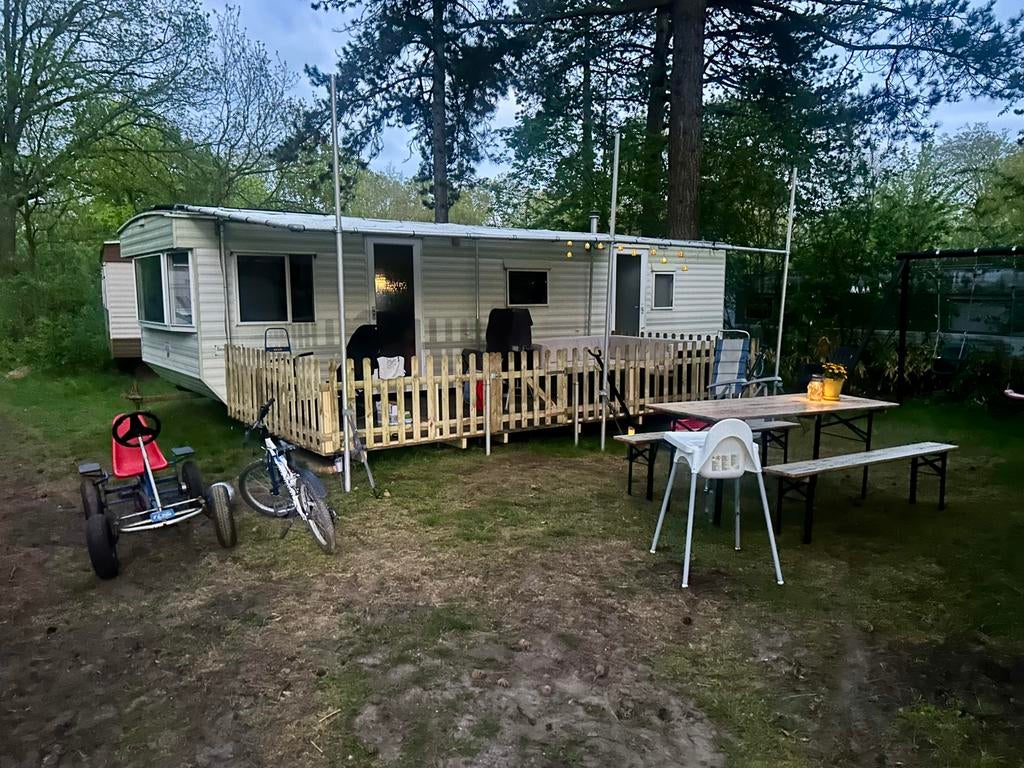 Stacaravan Camping Bakkum te huur