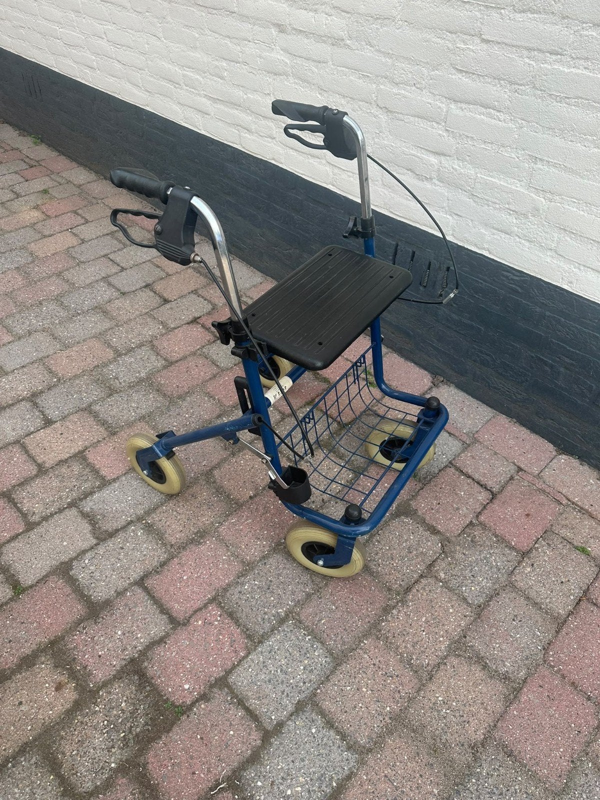 loop rollator, Ophalen