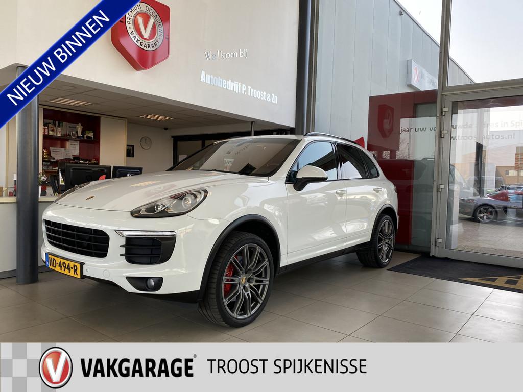 Porsche Cayenne 3.0 S E-Hybrid/NL Auto/NAP/Panoramadak/Navig, Auto's, Porsche, Automaat, Gebruikt, 2995 cc, Bedrijf