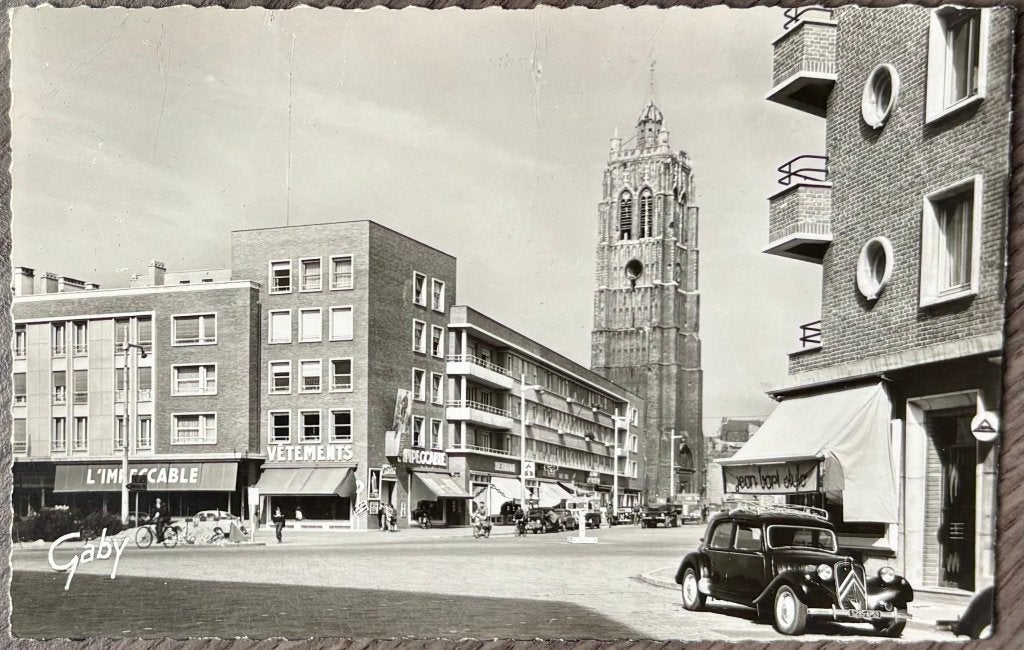 Auto's - Citroen Traction - Dunkerque - Frankrijk - Zw/Wit, Verzenden, 1940 tot 1960, Ongelopen, Frankrijk