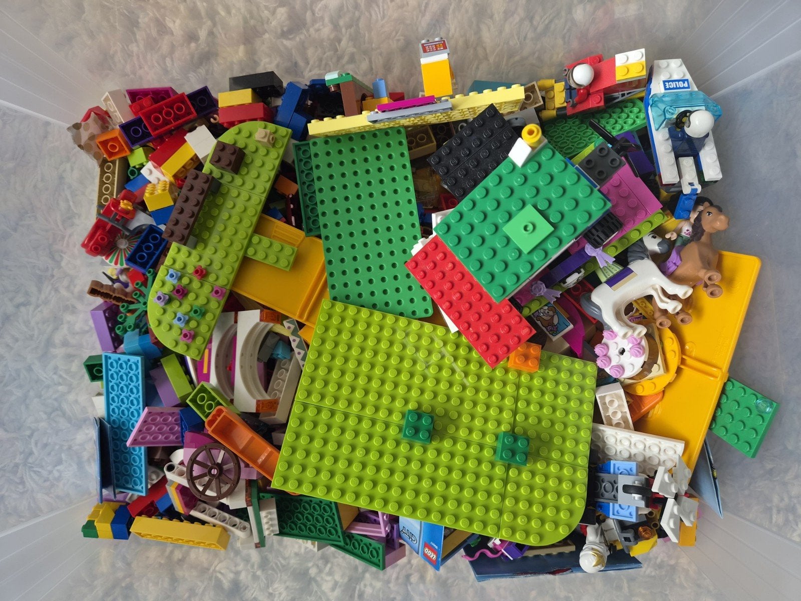 Verzameling van allerlei legostenen en legosetjes, Ophalen, Lego