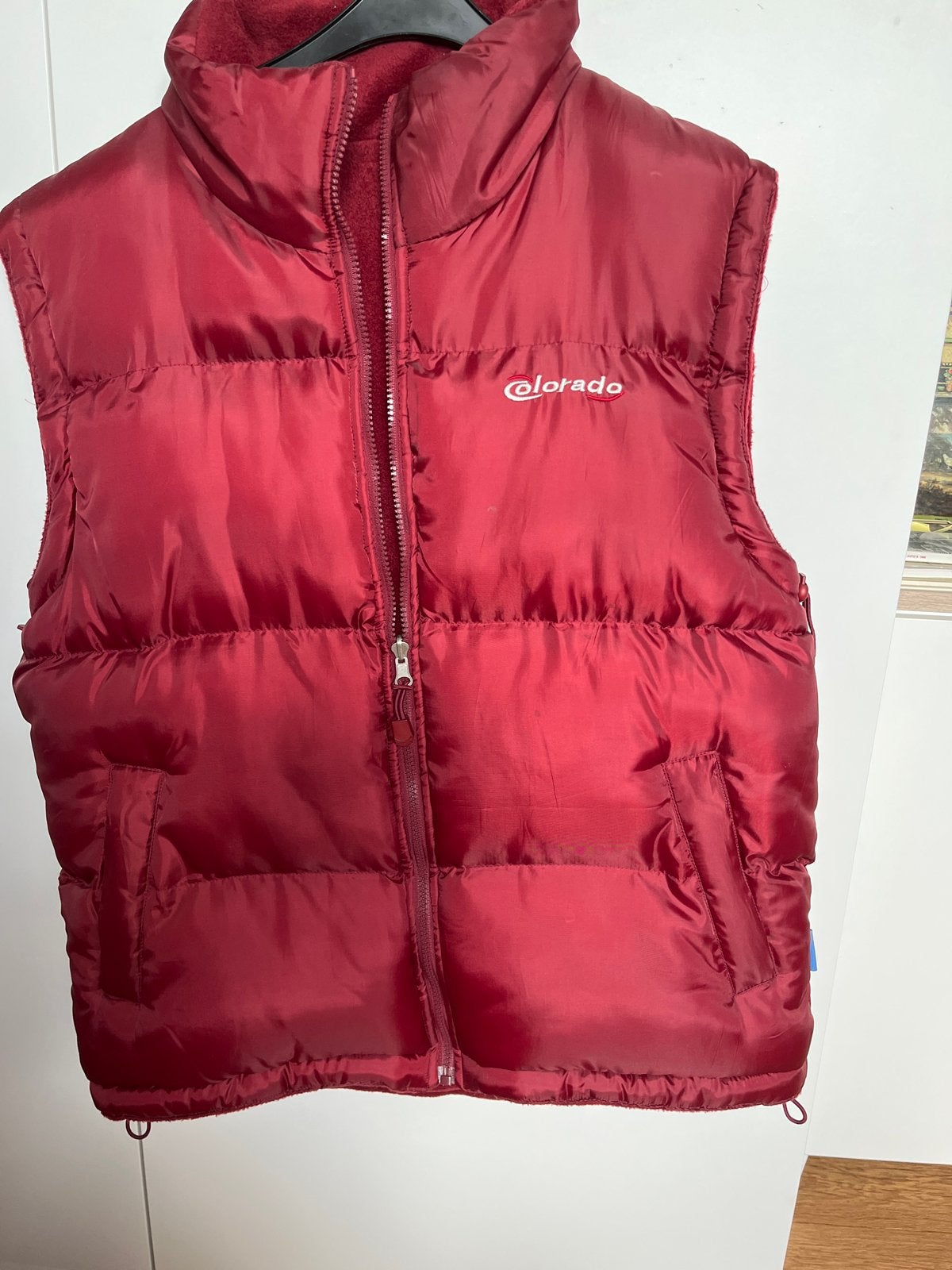 Bodywarmer - Bordeaux rood, Ophalen of Verzenden, Zo goed als nieuw, Maat 38/40 (M), Overige kleuren