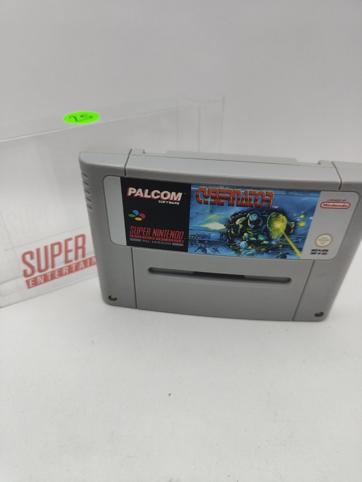Cybernator PALCOM SNES, Spelcomputers en Games, Avontuur en Actie, Gebruikt, 1 speler, Onbekend