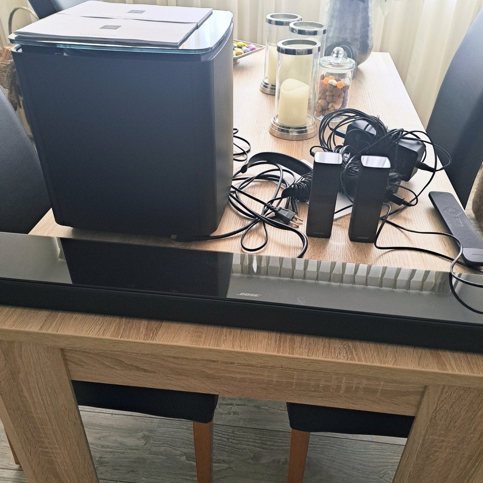 BOSE, Soundbar, 70 watt of meer, Zo goed als nieuw, Overige spelers
