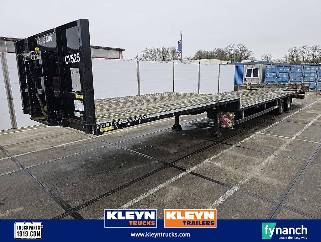 KELBERG D500V/SAFS/90 2 axle semi low bed, Auto's, Vrachtwagens, Bedrijf, Te koop, ABS, Aanhangers en Opleggers, Diesel, Handgeschakeld